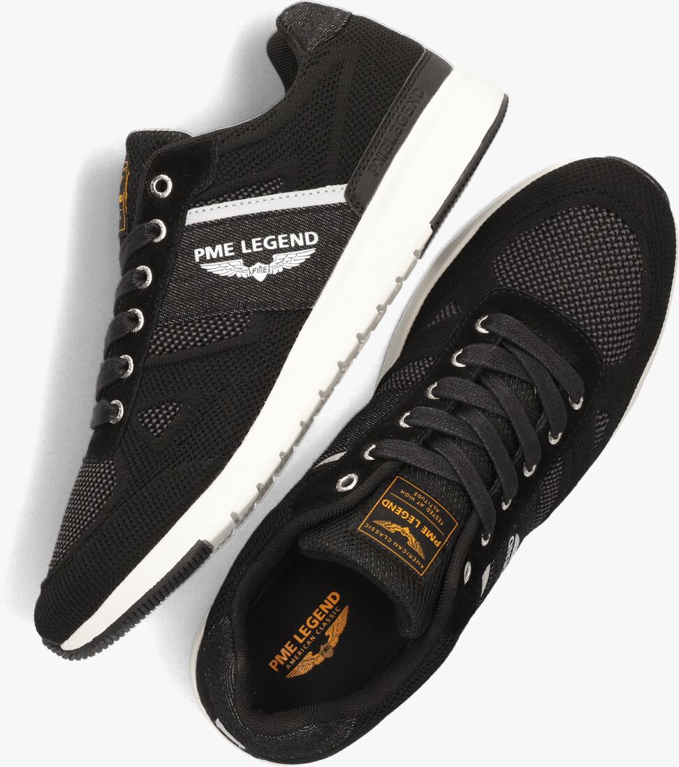 PME LEGEND zwarte pme legend lage sneakers dornierer