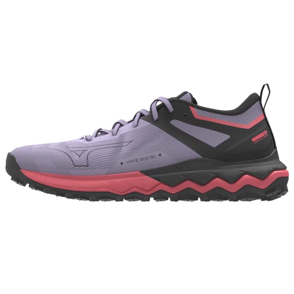Chaussure trail MIZUNO WAVE IBUKI 4 W PASTEL LILAC/BLACK OYSTER/SUN KISSED CORAL