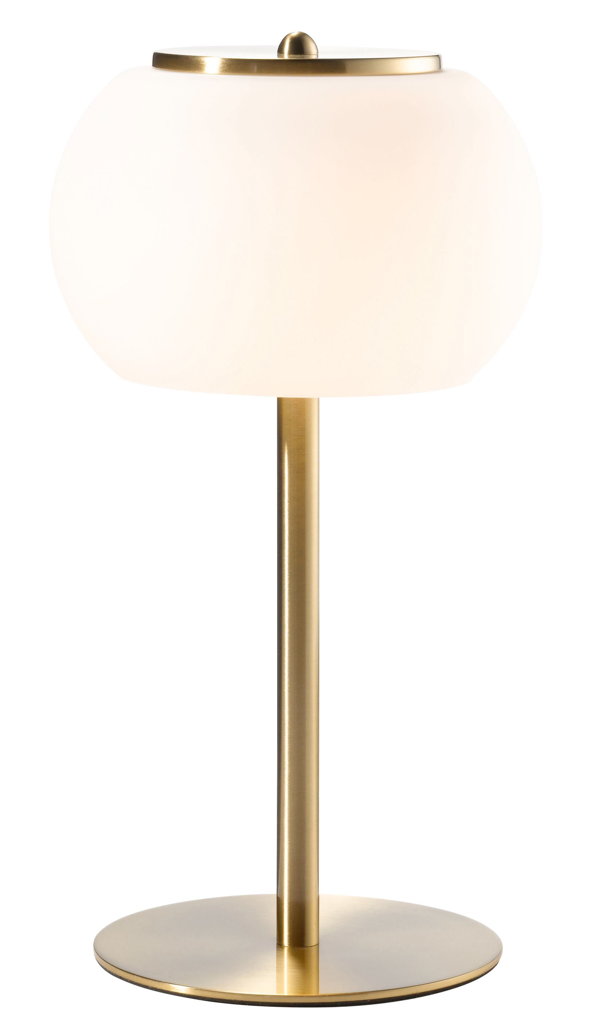 casaNOVA LED Tischlampe HILDA 33 cm messingfarbig