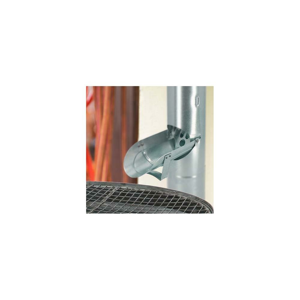 Récupérateur d'eau de pluie en zinc (lot de 3)