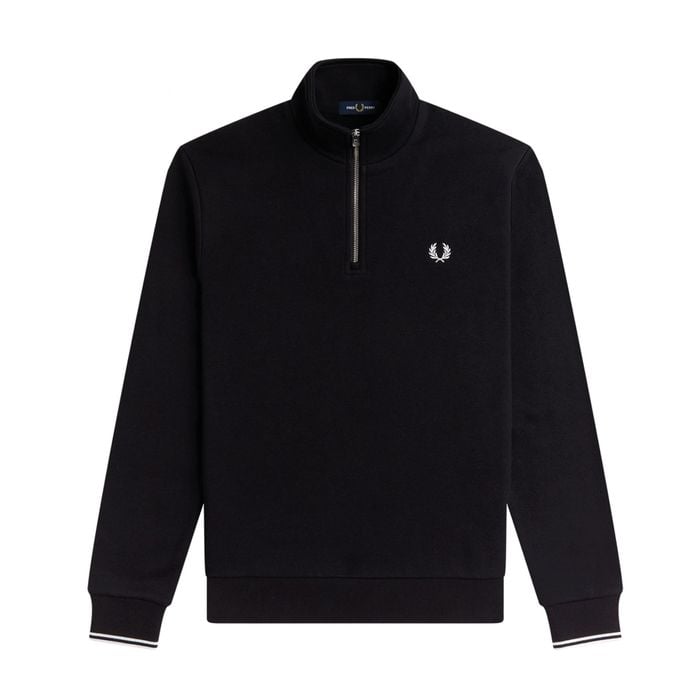 Fred Perry Half Zip Sweatshirt Heren