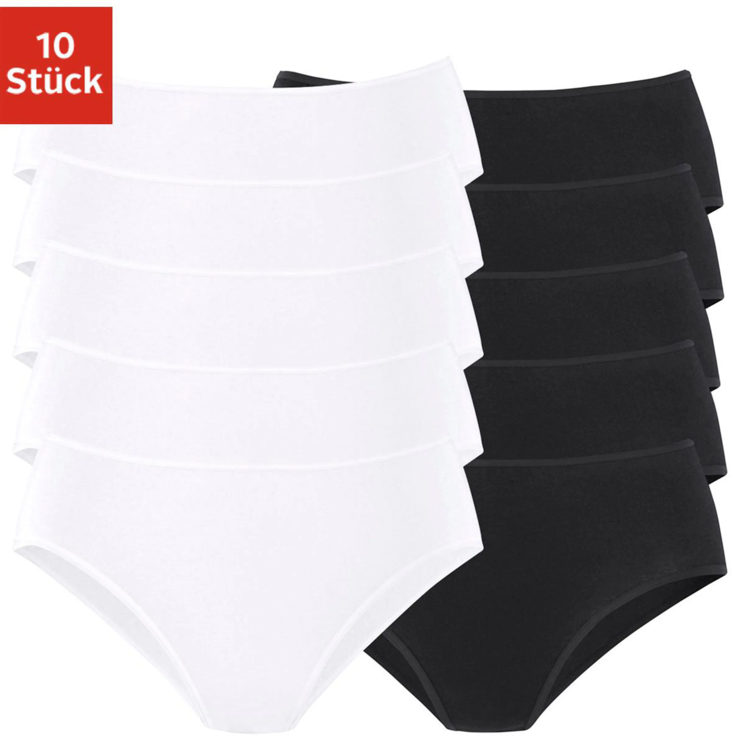petite fleur Jazz-Pants Slips in weiß, schwarz