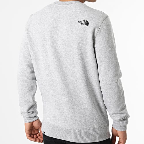 Sweat Crewneck Simple Dome A7X1I Gris Chiné