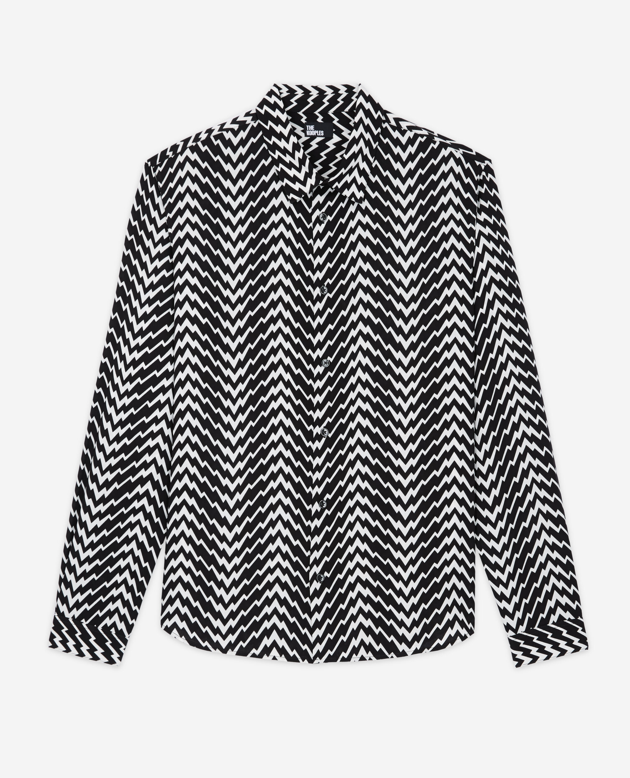 Chemise col classique imprimée