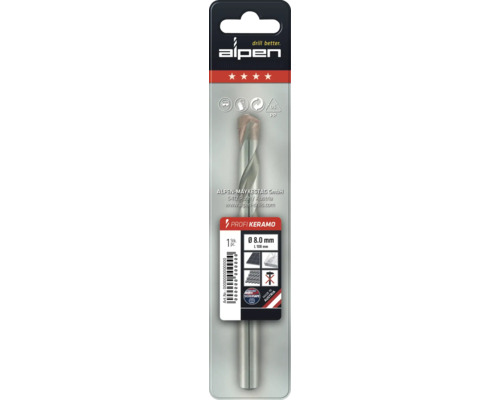 Keramische boor Alpen Ø 4 mm