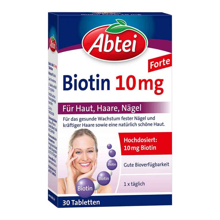 Abtei Biotin 10 mg Tabletten, 30 St