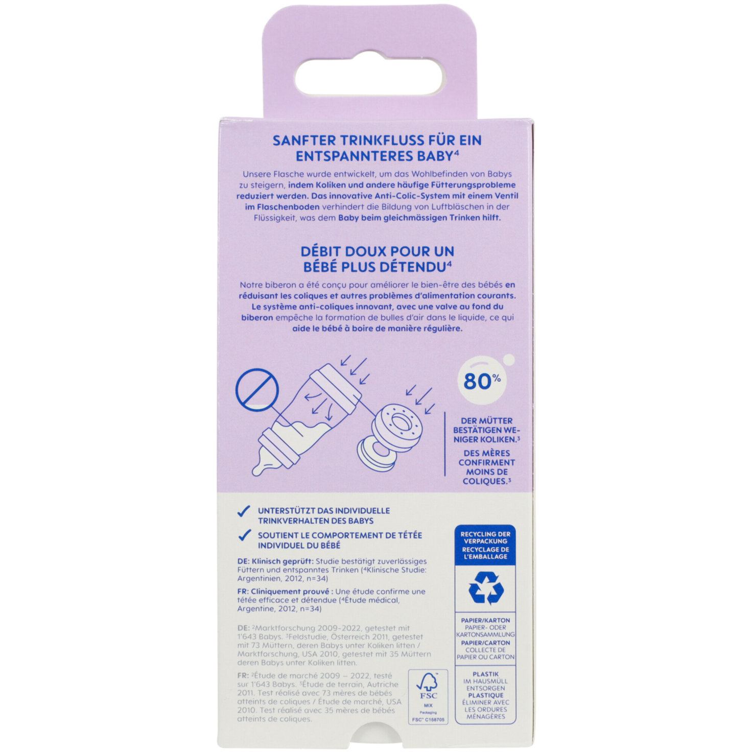 Mam Easy Start Schoppen 160ml 0+ Monate unisex