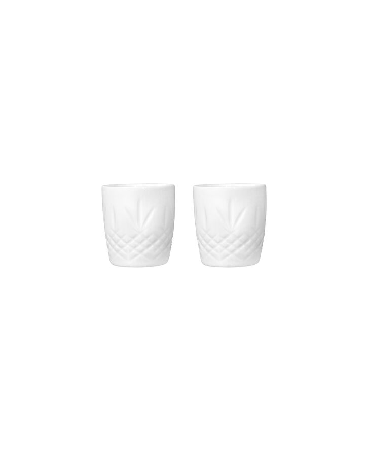 Frederik Bagger Crispy mini krus 2 stk. White