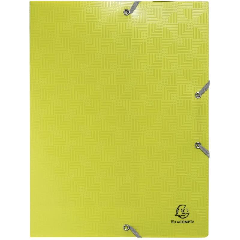 Boite de classement dos 40mm polypropylène recyclé Pop'N Co - Couleurs assorties