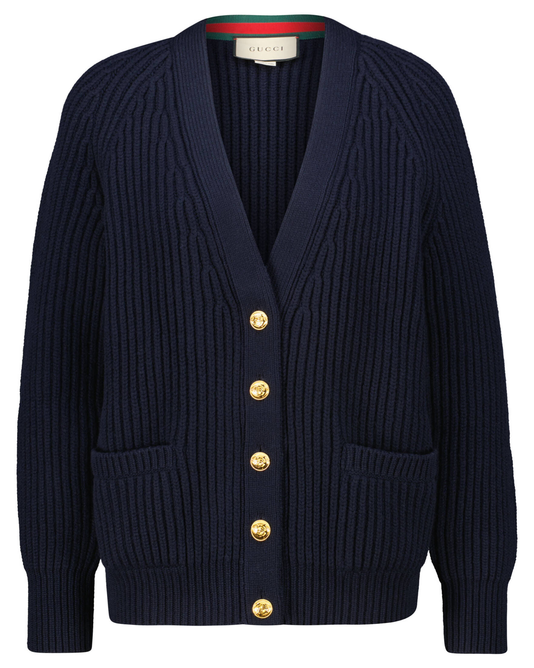 Gucci| Damen Strickjacke aus Wolle-Kaschmirmix