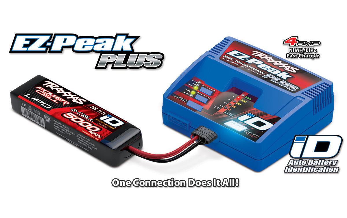 Ladegerät EZ-Peak Plus 40W / 4A4-Ampere NiMH/Lipo Schnell-Ladegerät