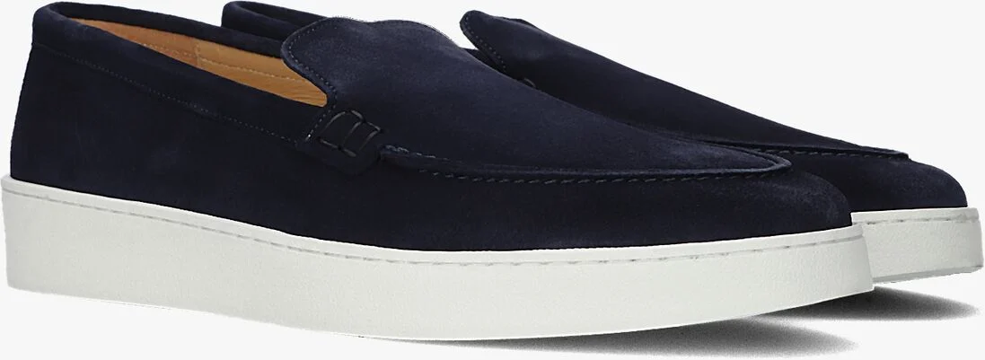 GOOSECRAFT blauwe goosecraft loafers bean