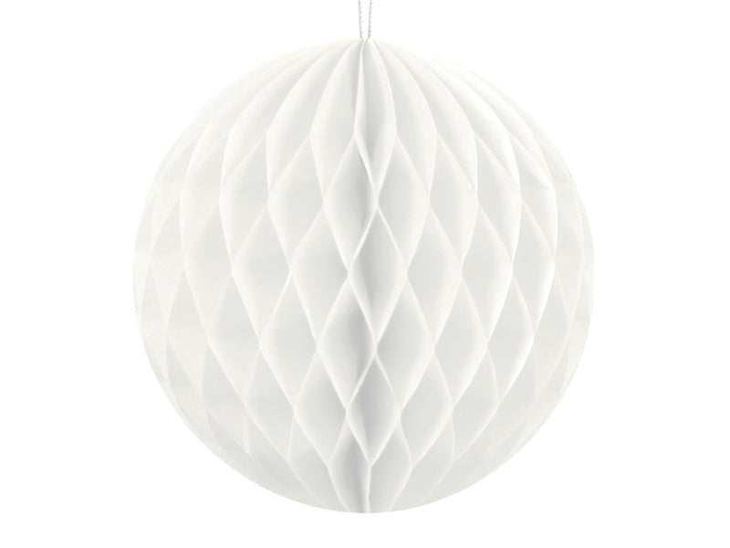 Honeycomb Bal Wit 20cm