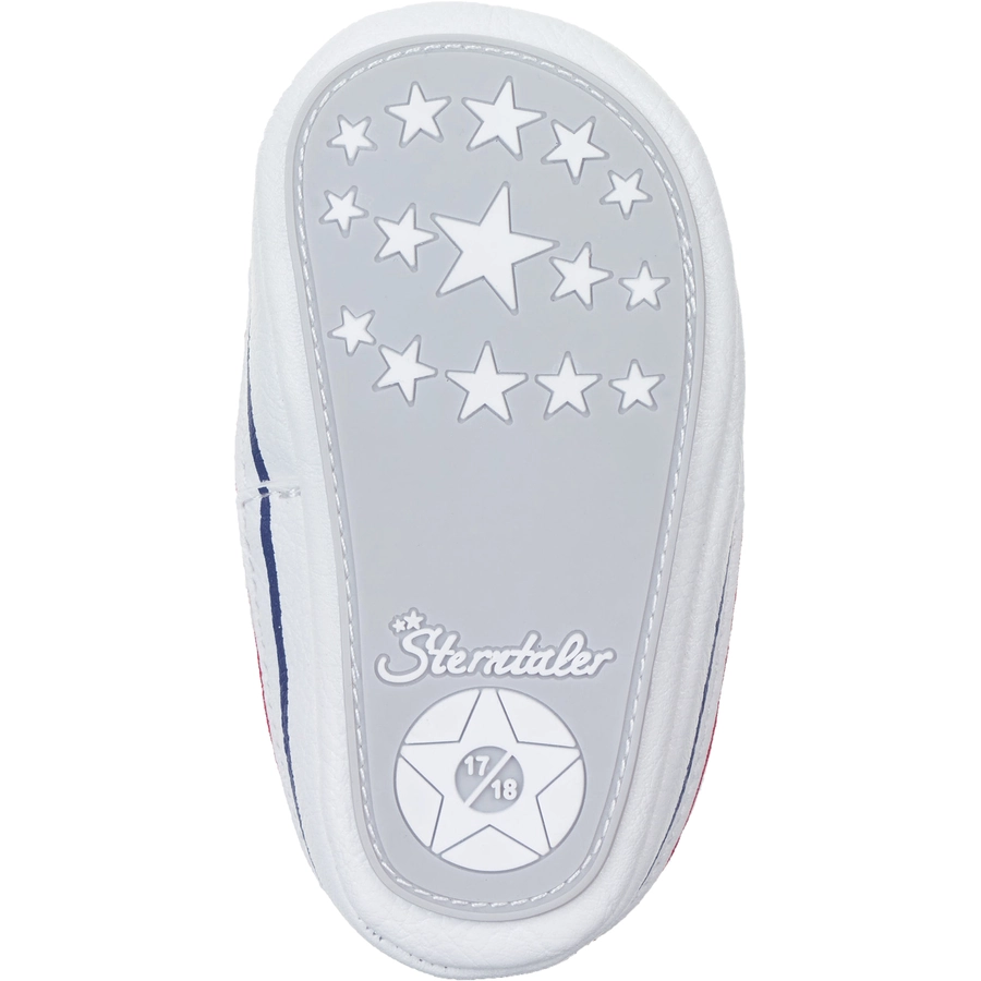 Sterntaler Babyschuh silber melange