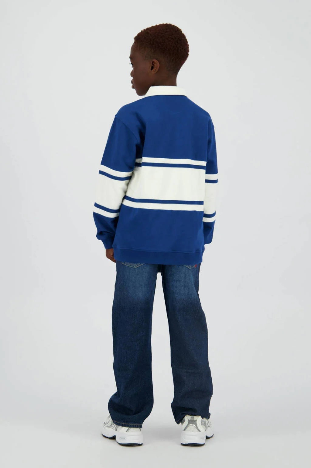 Vingino relaxed  waist regular fit jeans dark blue denim