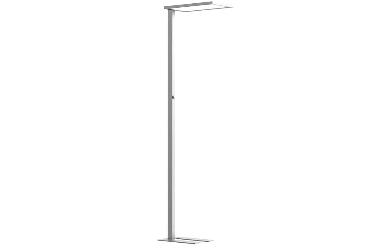 Bürostehleuchte dimmbar 30W, 7500 lm, 6000K – Silber<br>Büro-Stehlampe»