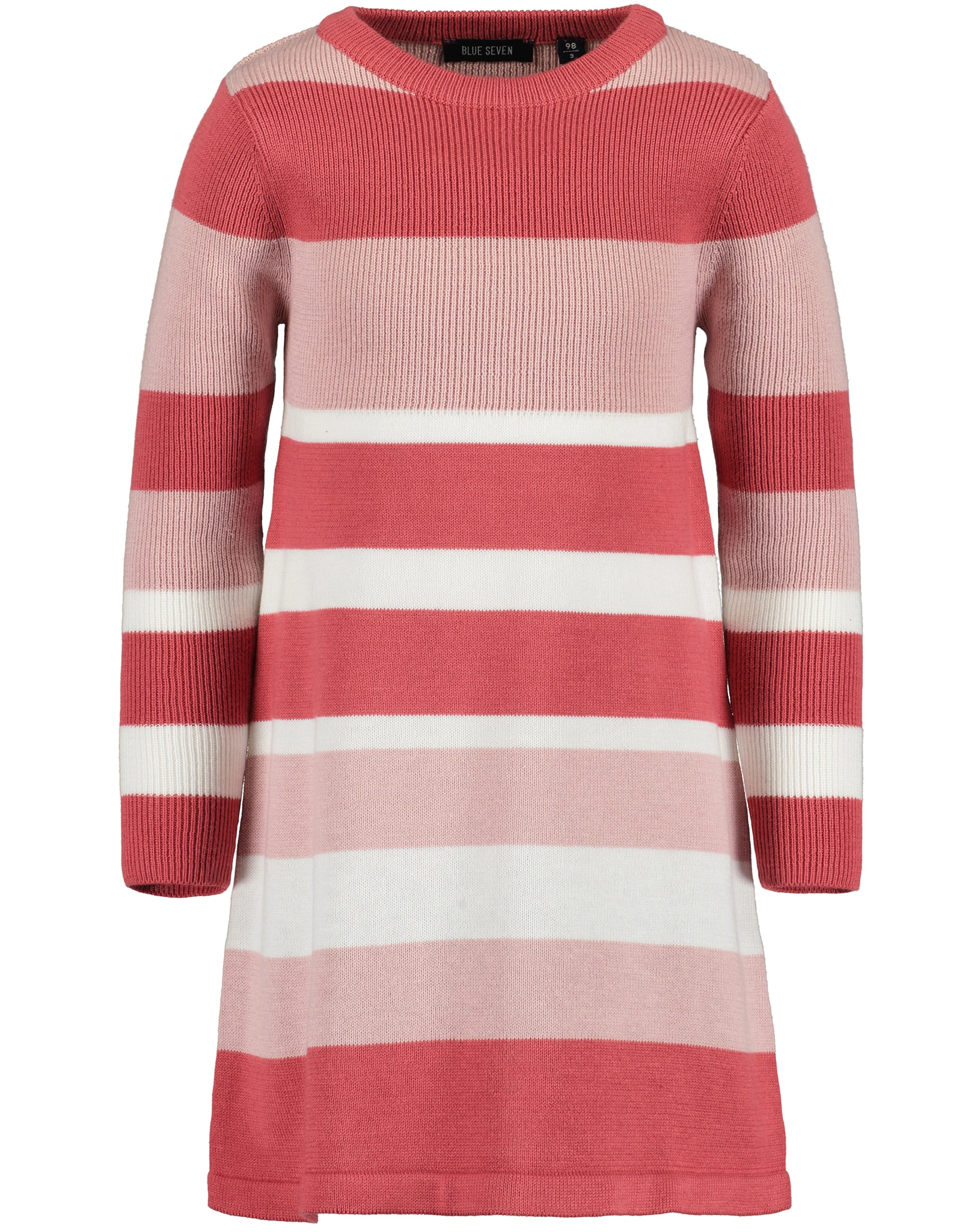 Strickkleid STRIPES in beere