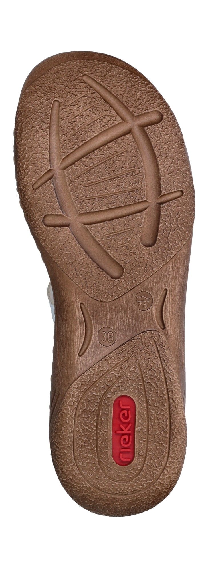 Rieker Slippers Wit Dames