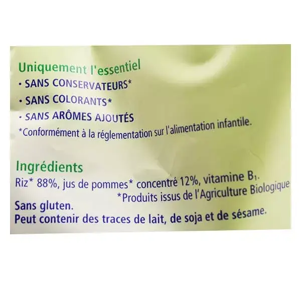 Hipp Bio Mon Goûter Plaisir Galettes de Riz à la Pomme +10m 30g
