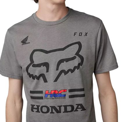T-Shirt manches courtes Fox HONDA II - Gris