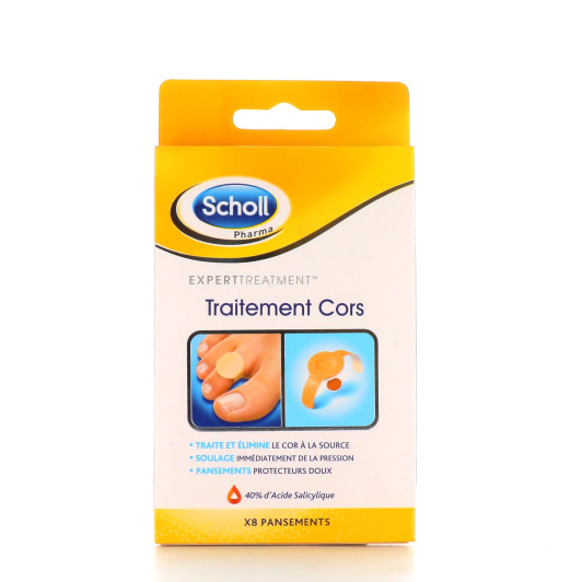 Pansements traitement cors Scholl
