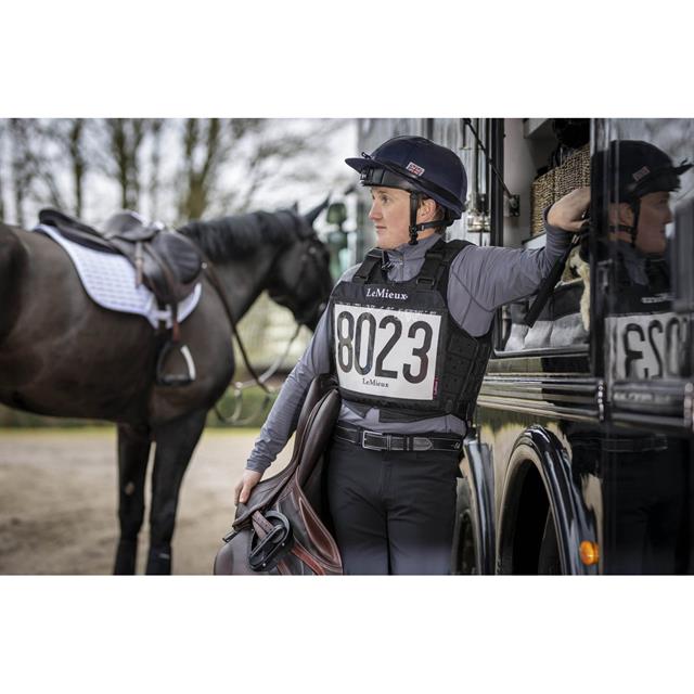 Rugnummerhouder LeMieux Zwart