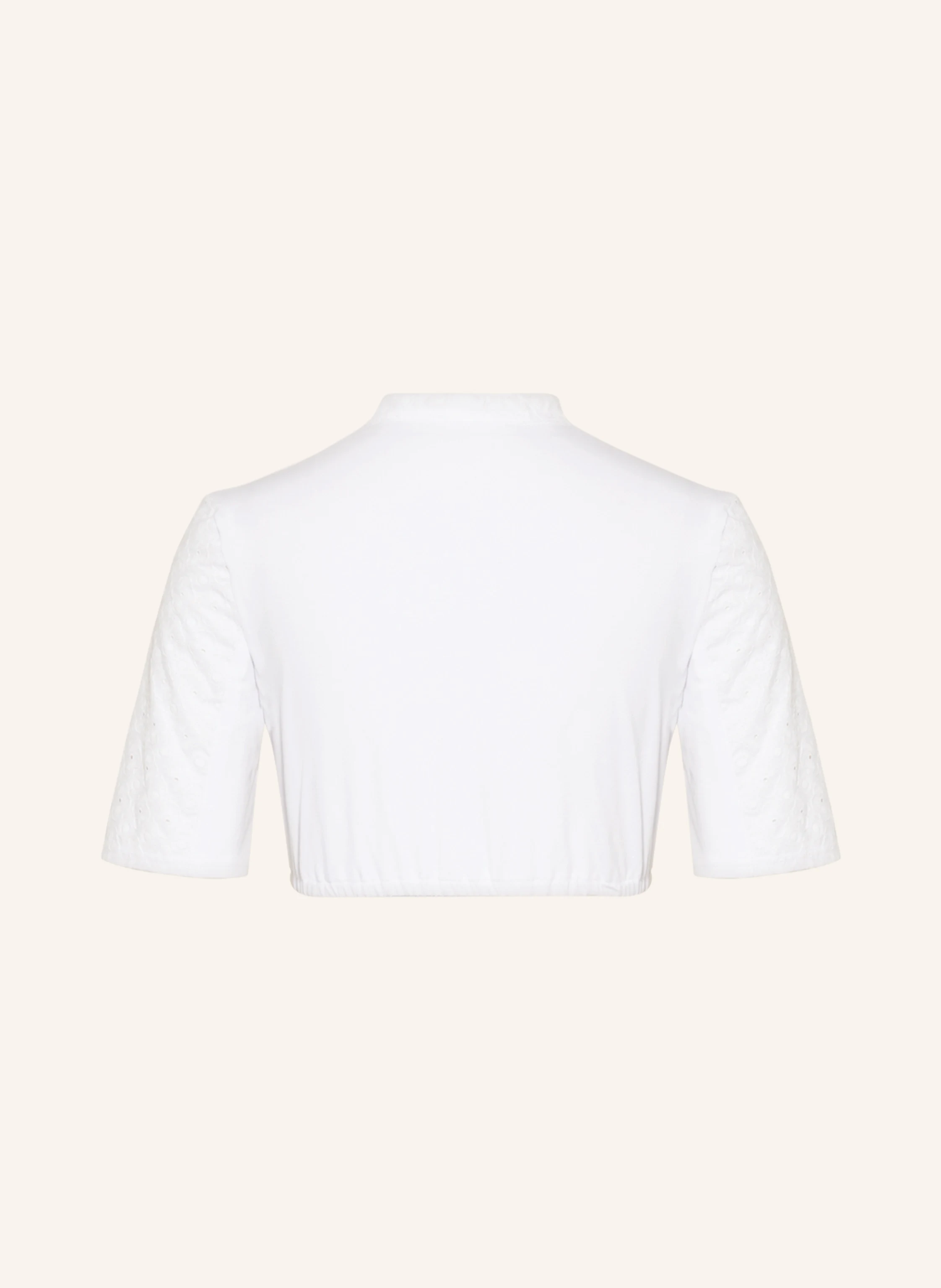 WALDORFF Dirndlbluse im Materialmix