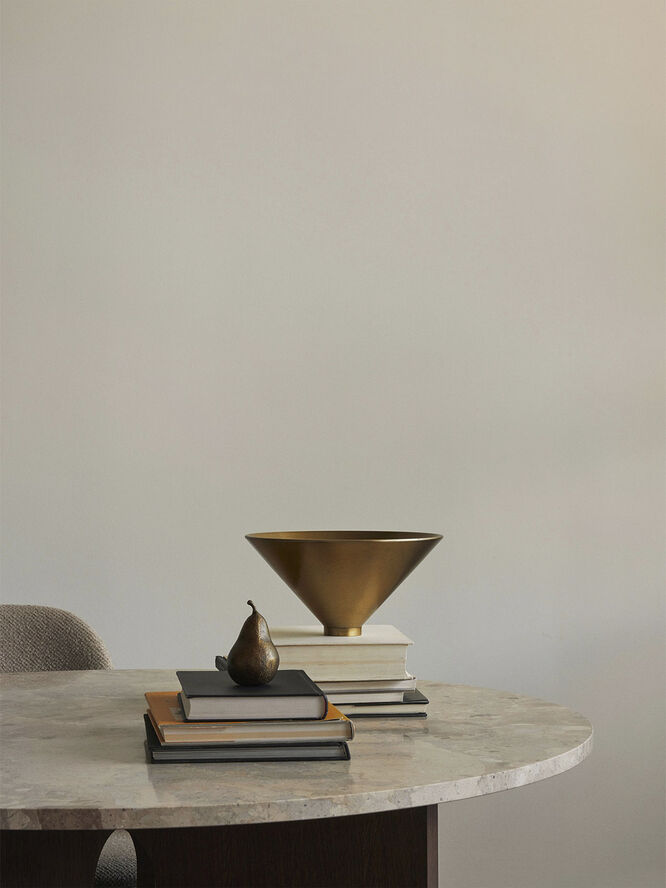 Audo Copenhagen Taper Bowl, Brass