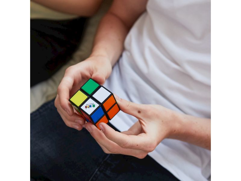 Spinmaster Knobelspiel Rubik's Mini 2 x 2 Kleiner Zauberwürfel