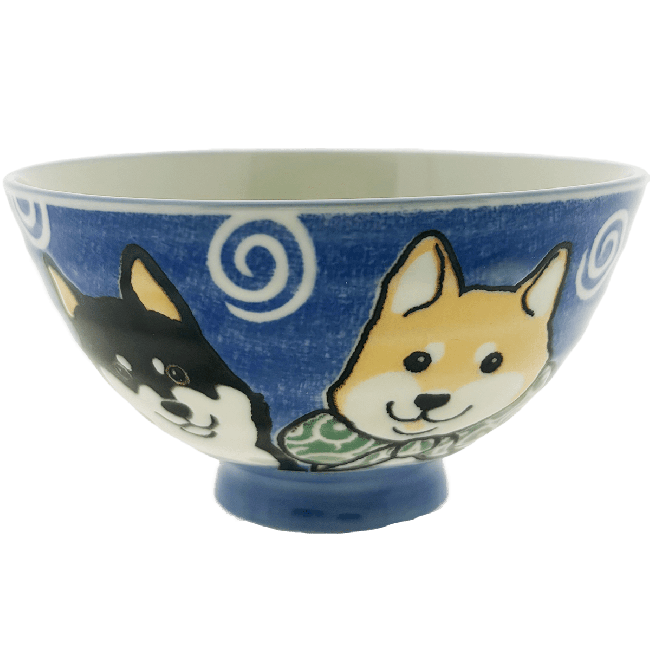 Kom Shiba Blauw 12.5 cm