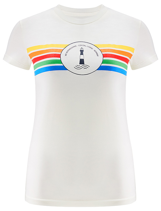 Heggholmen Tee Dame Bright White