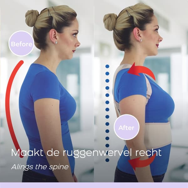Perfect Posture Pro - Back Brace - Størrelse XL