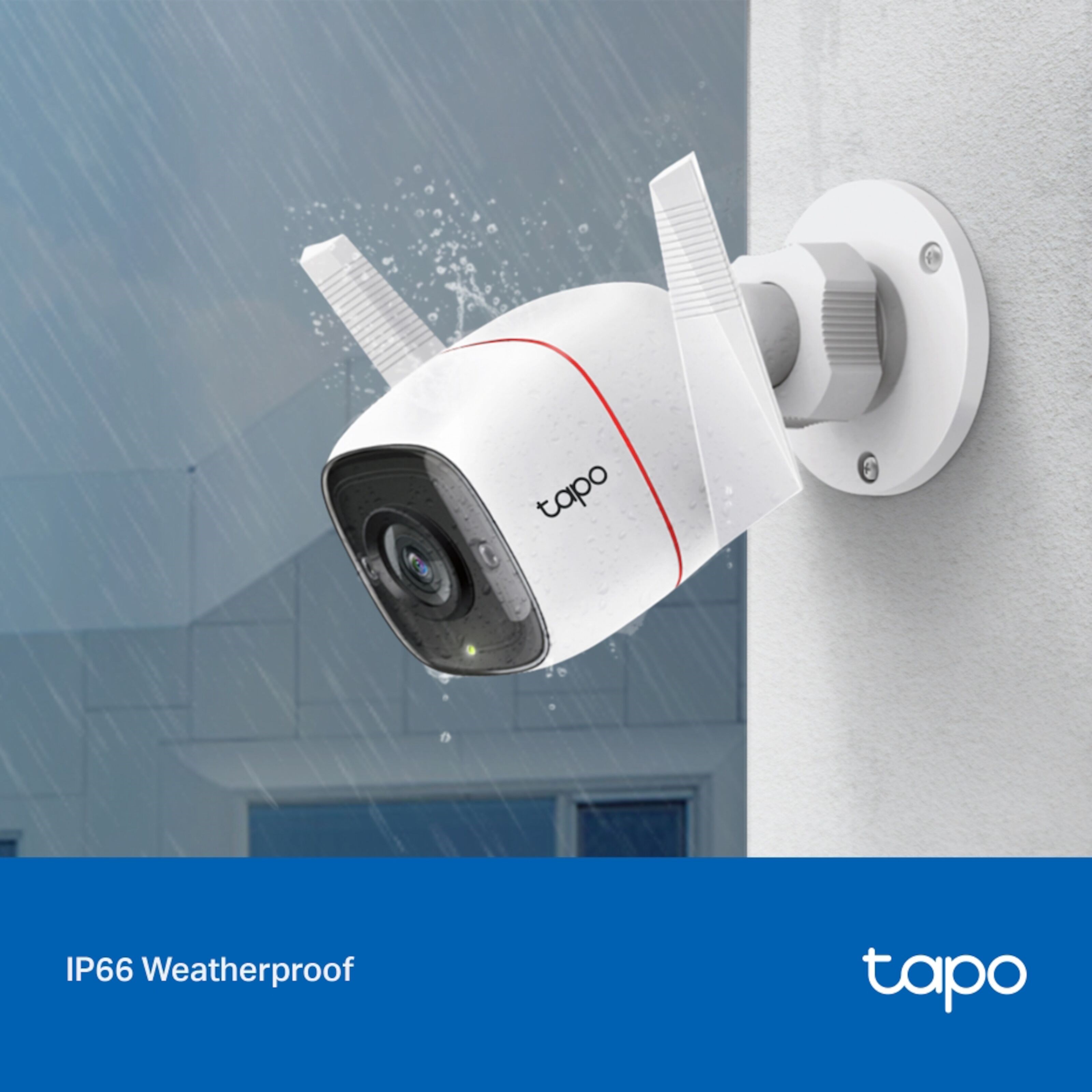 TP-link Tapo C310 Trådløst overvåkingskamera 2-pk.