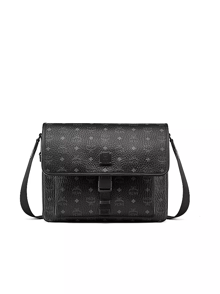 MCM Tasche - Messenger Bag MCM KLASSIK Medium schwarz