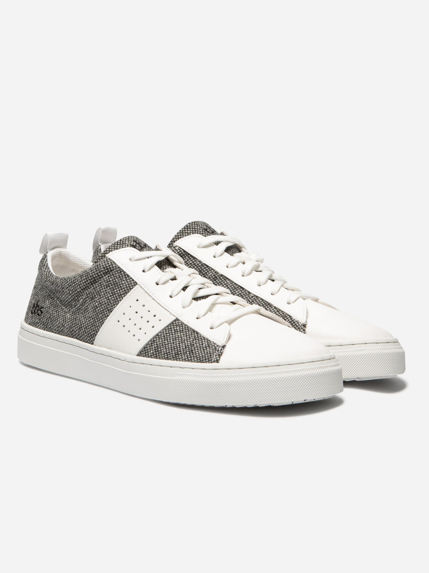 Baskets Homme Blanc & Gris Recyclables