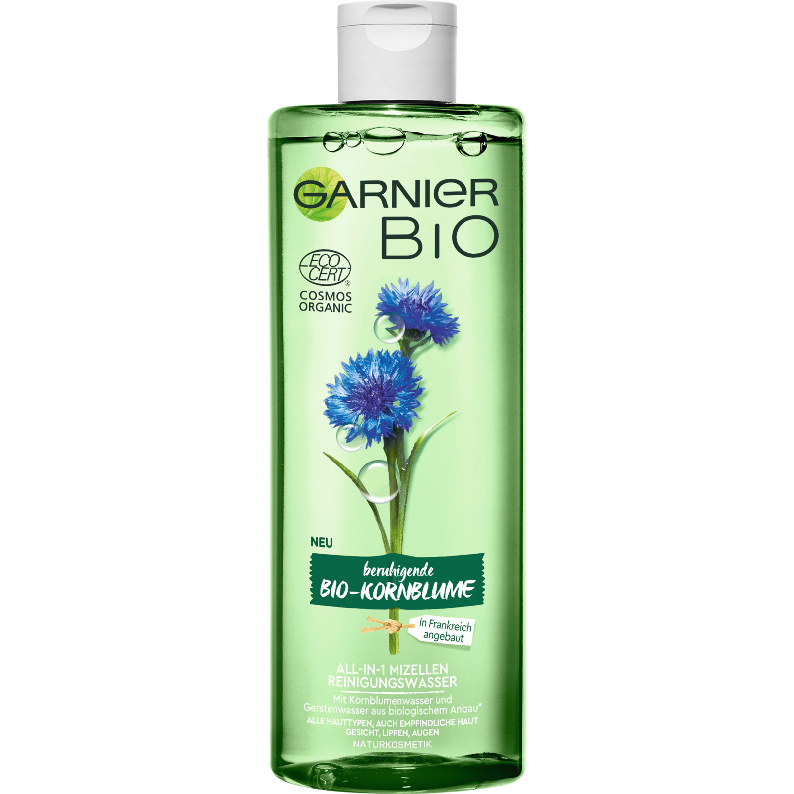 Garnier Bio All-in-1 Mizellen Reinigungswasser Kornblume 400 ml