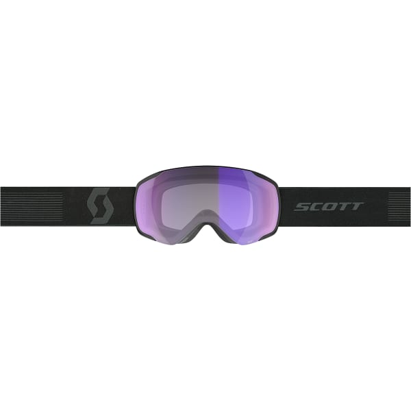 Masque de ski SCOTT VAPOR LS MINERAL BLACK / LIGHT SENSITIVE BLUE CHROME