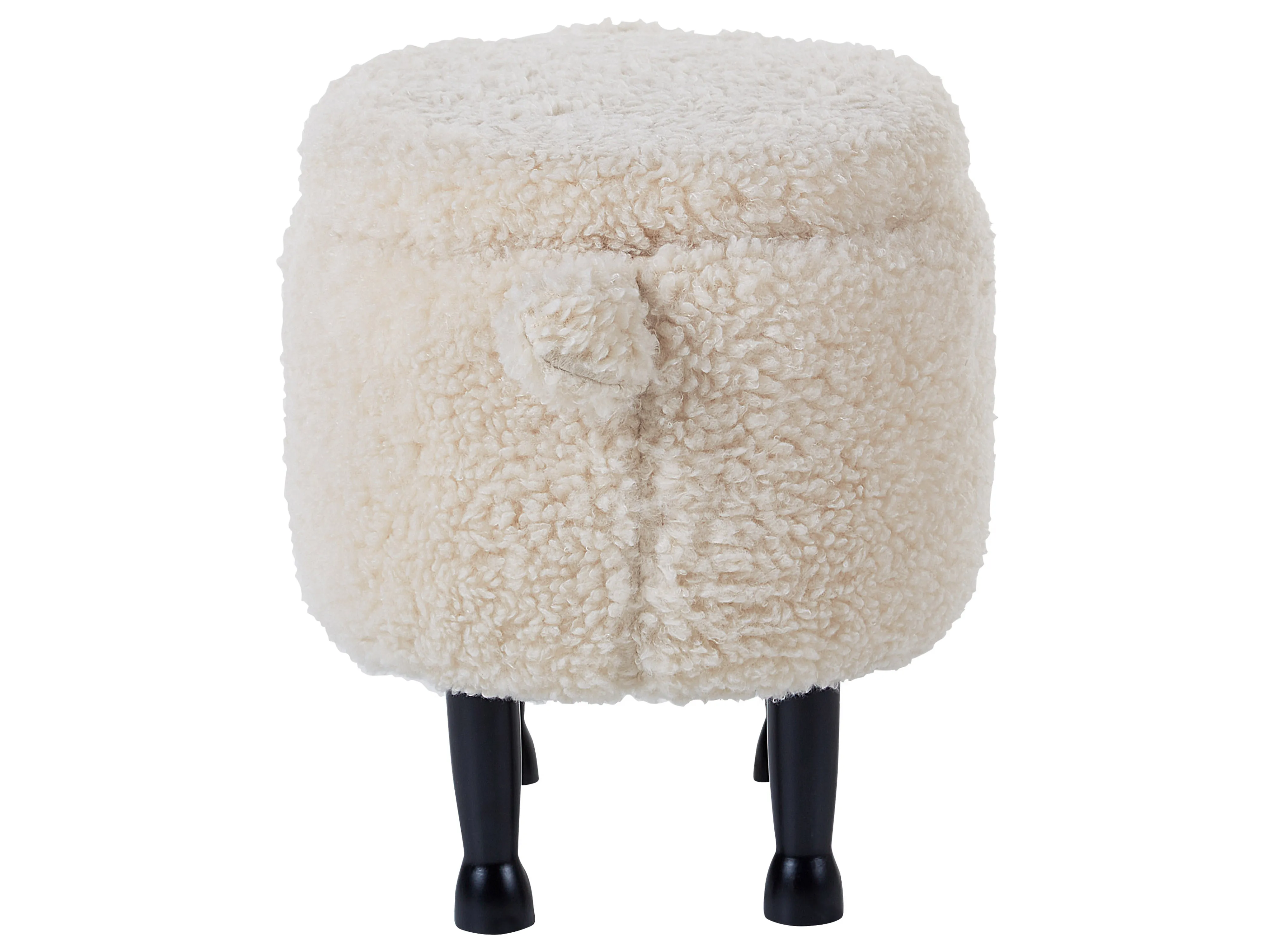 Dierenpoef met opbergruimte SHEEP Stof Lichtbeige Schaap