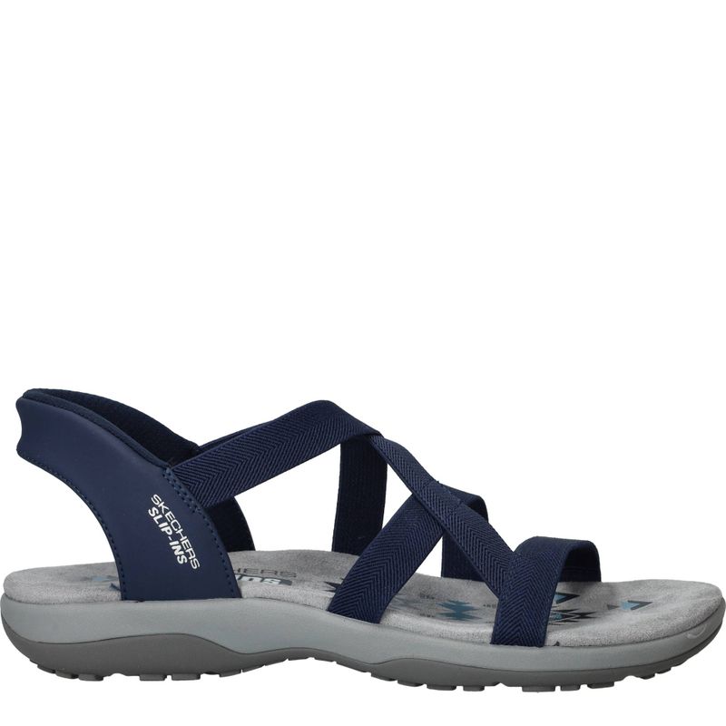 Skechers Slip-Ins Reggae Slim Sandalen Blauw Dames