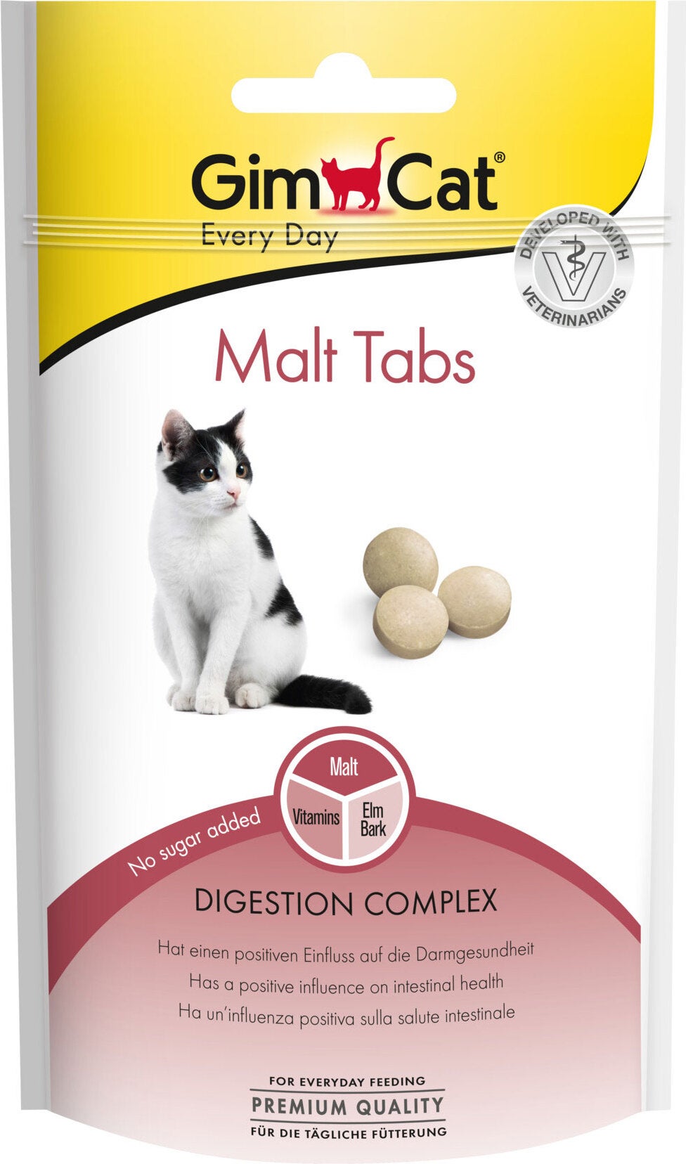 GimCat Tabs Malt kattensnack 40 g