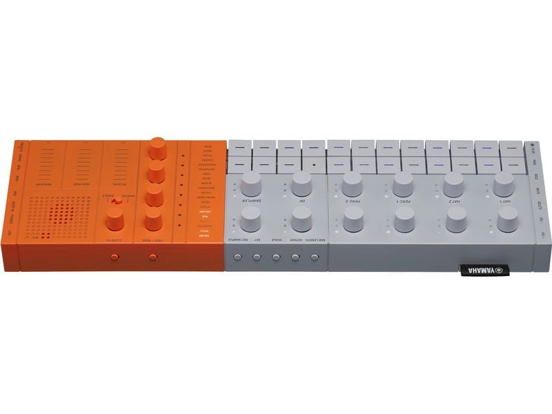 Yamaha Production Center SEQTRAK Orange Drum-Machine, Synthesizer, Sampler, Sequenzer, MIDI- und USB-Audio-Interface