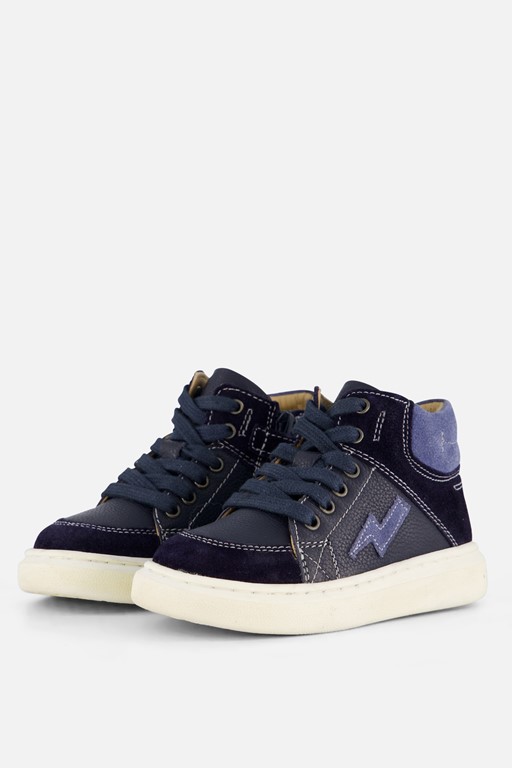 Muyters sneakers blauw Leer