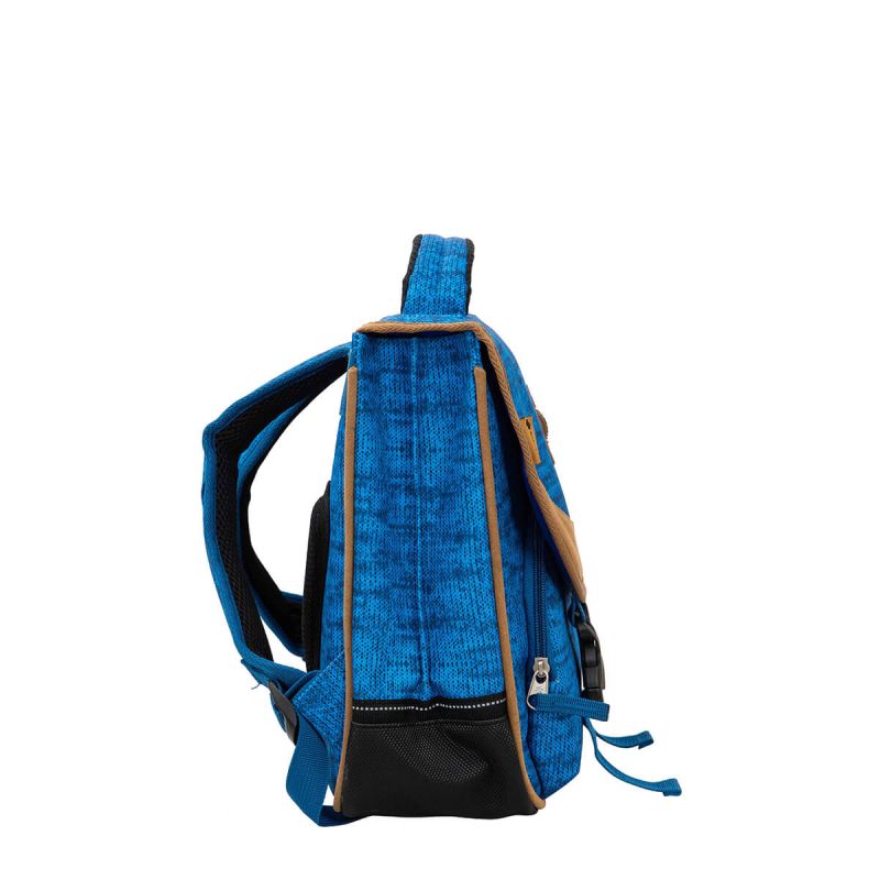 Cartable scolaire Basic boy 38 cm Bleu