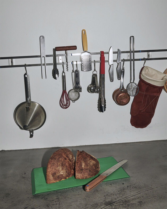 Veark Magnetic Rack 40 cm   hooks Stainless steel