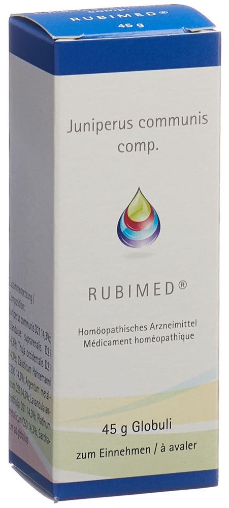 Rubimed Juniperus communis comp. Glob 45 g