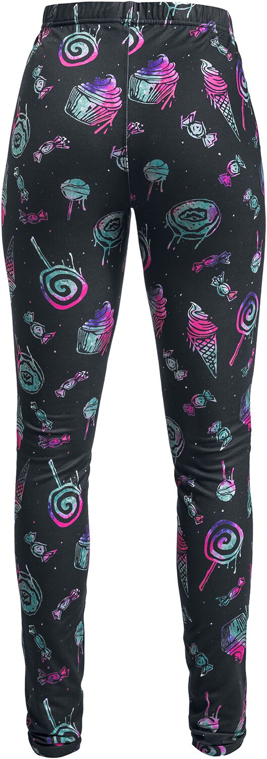 Leggings avec imprimé intégral bonbons | Full Volume by EMP Legging