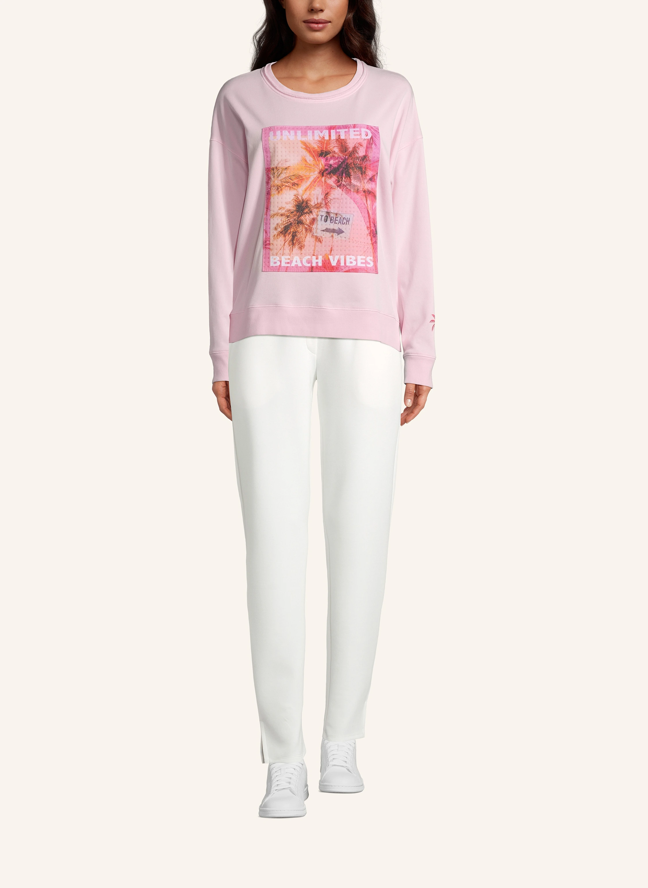 Princess GOES HOLLYWOOD Sweatshirt mit Schmucksteinen