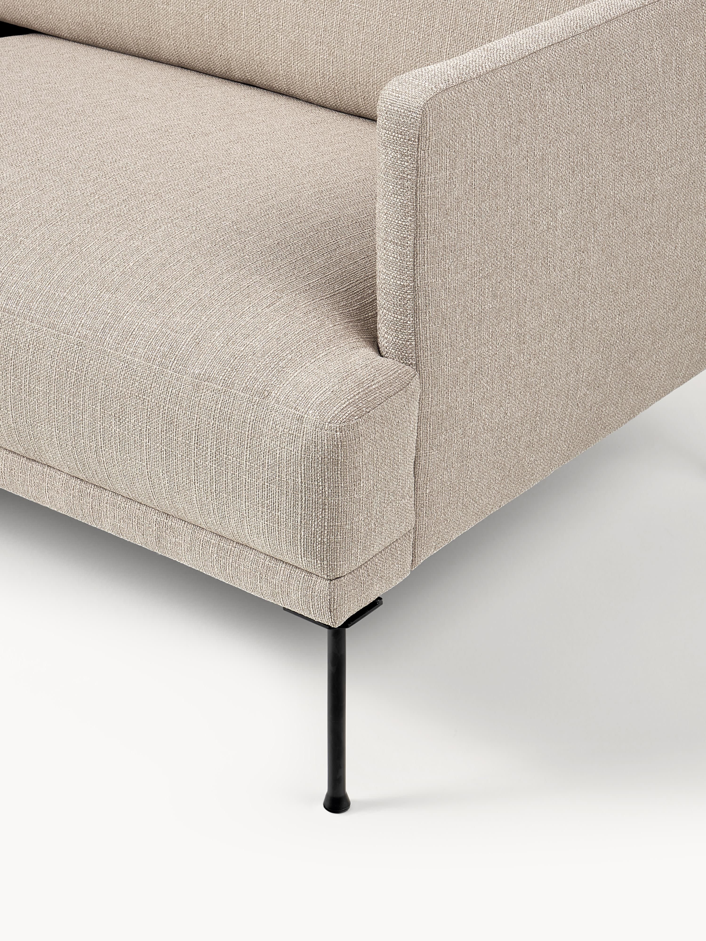 Kleine beige hoekbank Fluente
