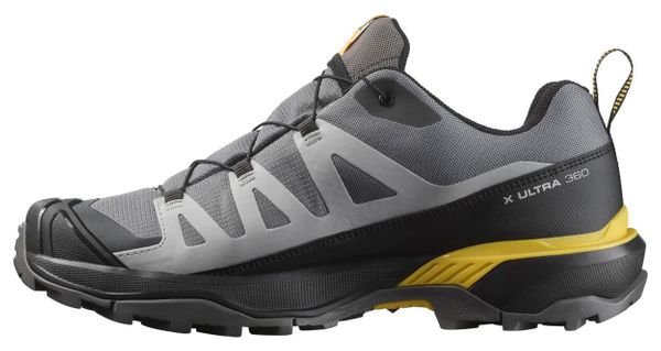 Chaussures de Randonnée Salomon X Ultra 360 GTX Gris/Jaune Homme