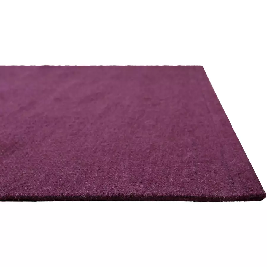 Green Looop Kelim Teppich Perpignan lila violett